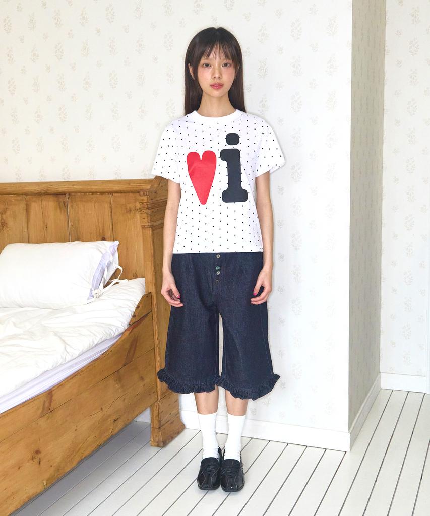 VIDEO JOCKEY Vi T-Shirt [White]