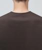Musinsa Standard Ponte Crew Neck Long Sleeve T-Shirt [Dark Brown]