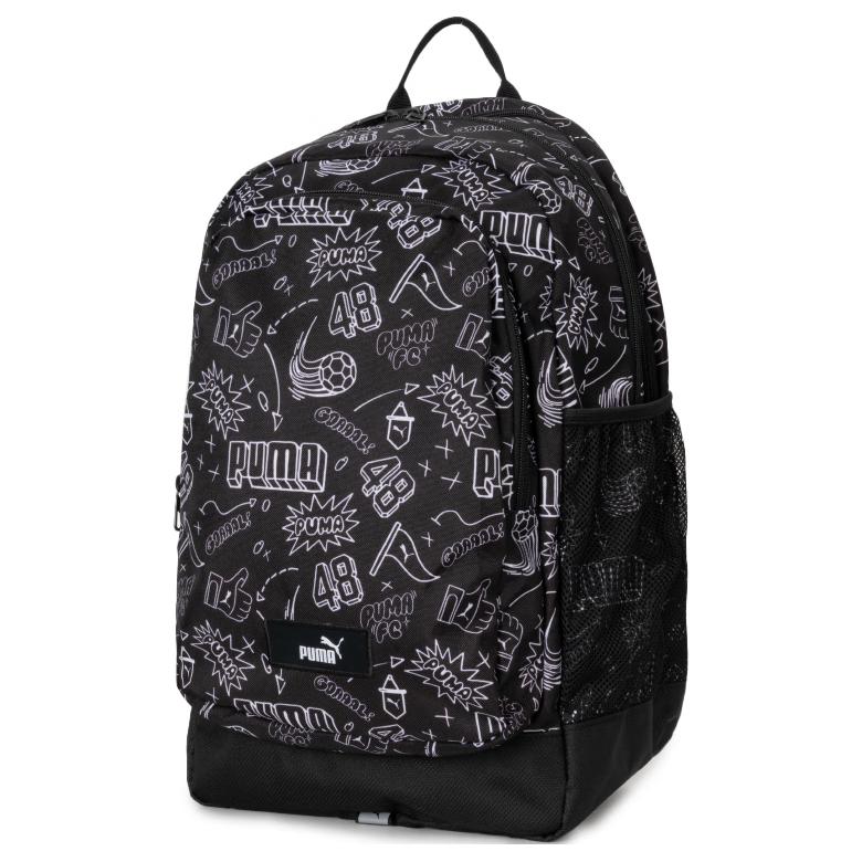 

Новый тканевый рюкзак PUMA среднего размера унисекс черный 091376-06 30.0*20.1*47.0CM