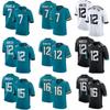 Camiseta de Fútbol Jacksonville Jaguars 16 Lawrence 45 12 Bordada Ropa Deportiva Hombre