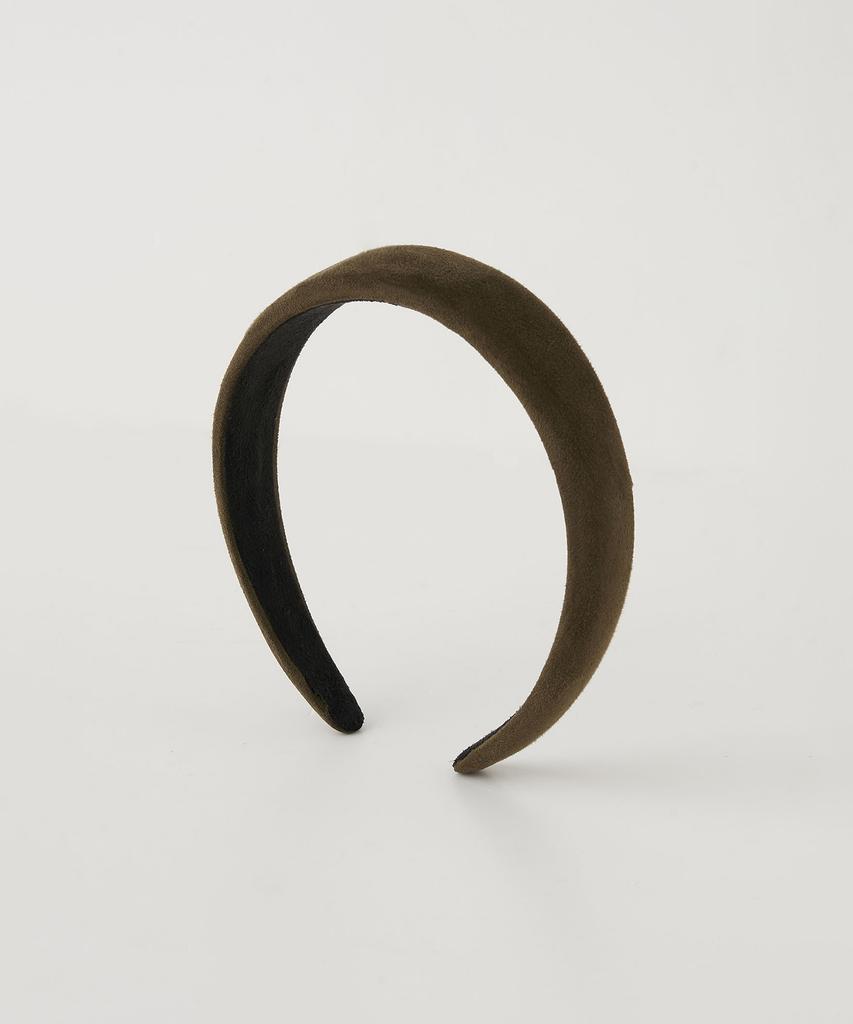 Therye Suede Hair Band(Khaki)