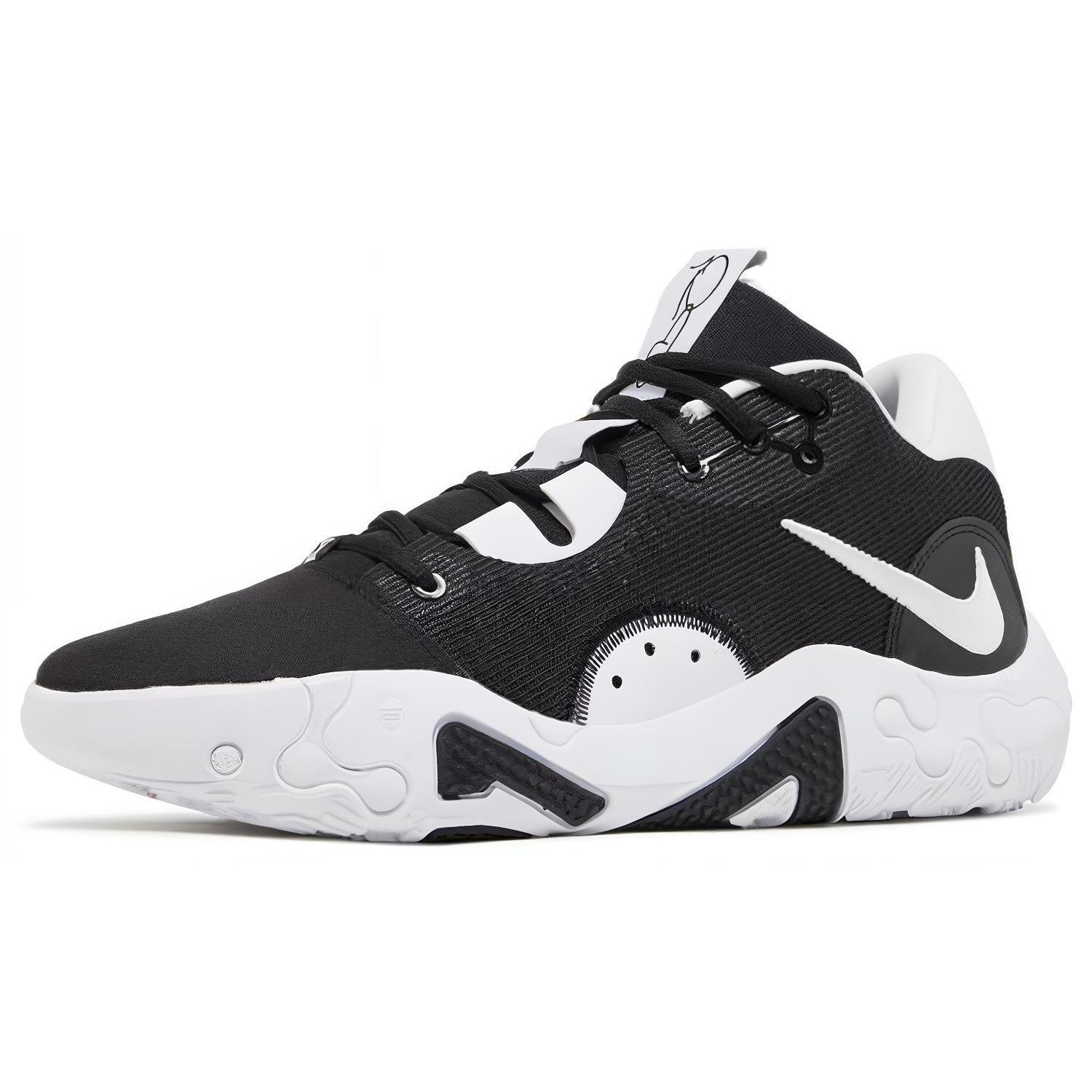 

Новые Nike Pg 6 Tb Черно-белые DX6654-002 48.5