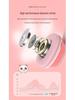 Cute Luminous Cat Ear Bluetooth Headphones for Kids - Trendy Wireless Headset for Girls