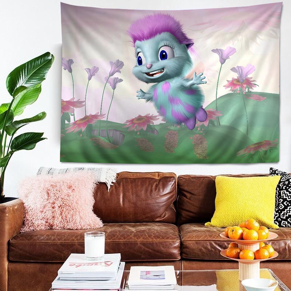 

It Is Bibbles Binch Printed Large Wall Tapestry Indian Buddha Wall Decoration Witchcraft Bohemian Hippie Wall Art Decor 74x94cm(29x37in)
