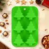 Christmas Silicone Mold Christmas Candy Molds Non Stick Christmas Silicone Cake Baking Mold Reusable Easy Release Tray