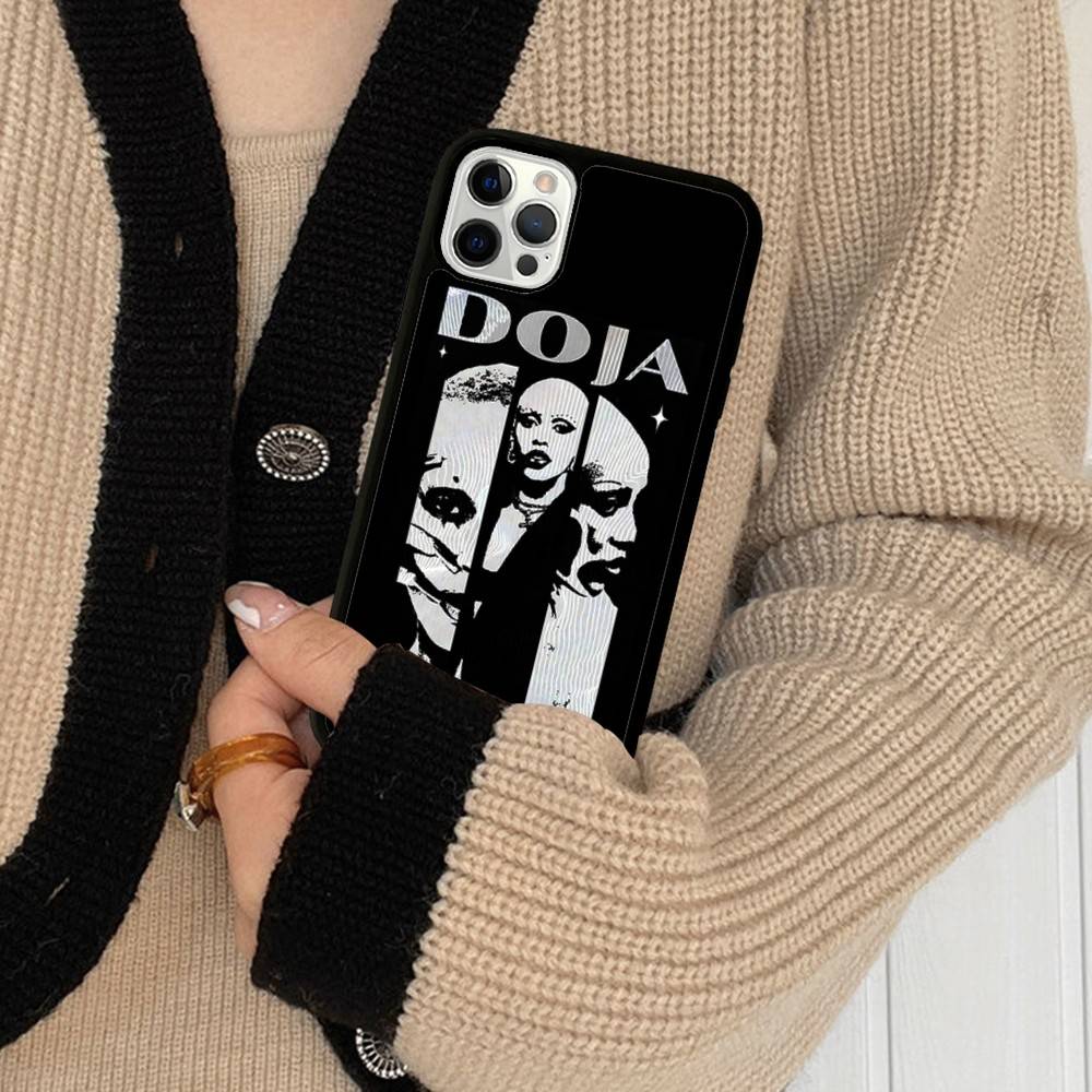 

Doja Singer C-Cat Phone Case For IPhone 17 16 Pro Max Air 13 12 Mini 14 15 Plus 11 PC+TPU Back Cover iPhone 16 pro