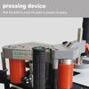 Electric Edge Banding Machine Automatic Broken Belt Speed Control Wood Cutting PVC Curved Straight Edge Banding Machine