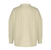 Women's Casual OversizedHalf Zippered Sports Shirt Long Sleeved Color With Pocket Pullover Top
