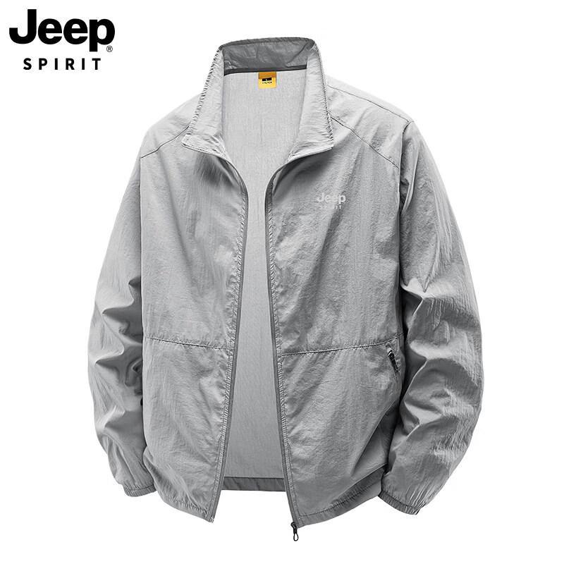 JEEP SPIRIT Men's Quick-Dry UV Protection Jacket