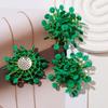Eye-catching Sequined Flower Earrings and Headwear DIY Accessories