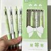 Cute Kawaii Cartoon Gel Pen Set Non-slip Grip Smooth Writing for Students Exam Note Taking Classroom Supplies