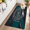 Flannel Kitchen Mat Philadelphia Eagles Soft Area Rug Non Slip Floor Carpet Home Decoration