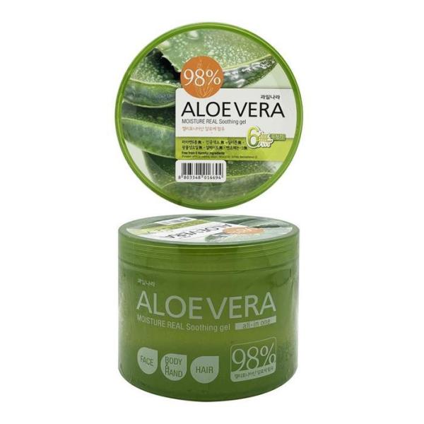 

[JHL608T7_51JF] Real Aloe Soothing Gel 500ml - (29897817)