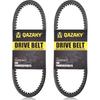 2 PCS Go Kart Drive Belt Compatible with Yerf Dog 203591 Q430203W Q43103W Q43203W Manco Carter 5.5hp 6.5hp 203591A 203591B 203591C Kartco 7655 Rotary