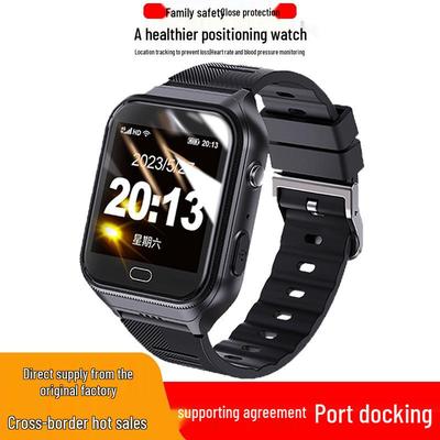 4G okos időseknek való óra: Veszteség elleni GPS, Vérnyomás, Pulzus, Testhőmérséklet figyelés, Okos pozicionálás.