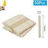 30/100/500Pcs Ice Cream Popsicle Sticks Natural Wooden Sticks Ice Cream Spoon Hand Crafts Art Ice Cream Lolly Kitchen Cake Tools