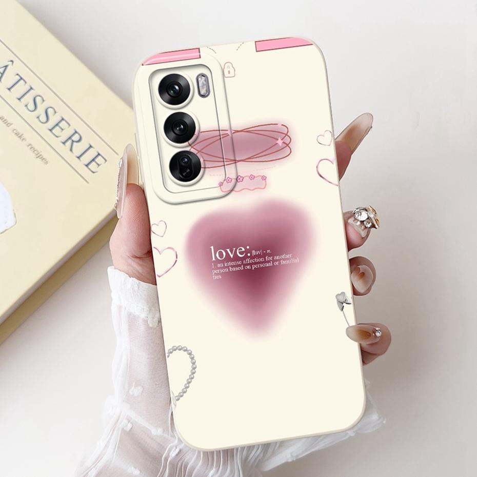 Beautiful Floral Phone Case For OPPO Reno12 12Pro 5G Soft Silicone Shockproof Cover For Oppo Reno12 Pro 5G Reno 12 Cases Bumpers