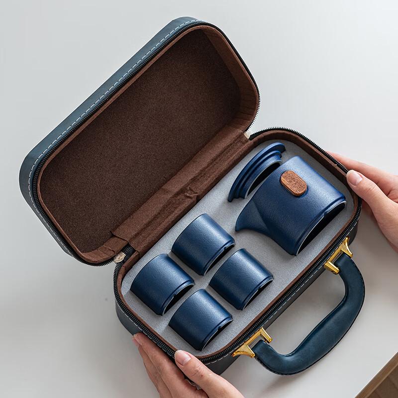 Chinese Ceramic Tea Set Gift Box