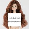 Joint Movable Make-up Doll Head Curly Hair Doll Body Humanoid Doll Supermodel Doll Body  Girls Gift