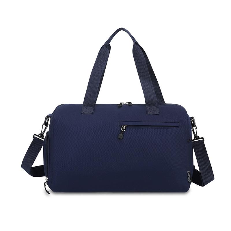 Fitness Bag Wet and Dry Separation Yoga Women Oxford Cloth Swimming Bag Independent Shoe Compartment Large Capacity Short Trip Bag