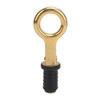 Snap Handle Drain Plug Rubber Brass Twist Design Long Lasting Marine Drain Plug for Boat Yacht Livewell 0.6inch