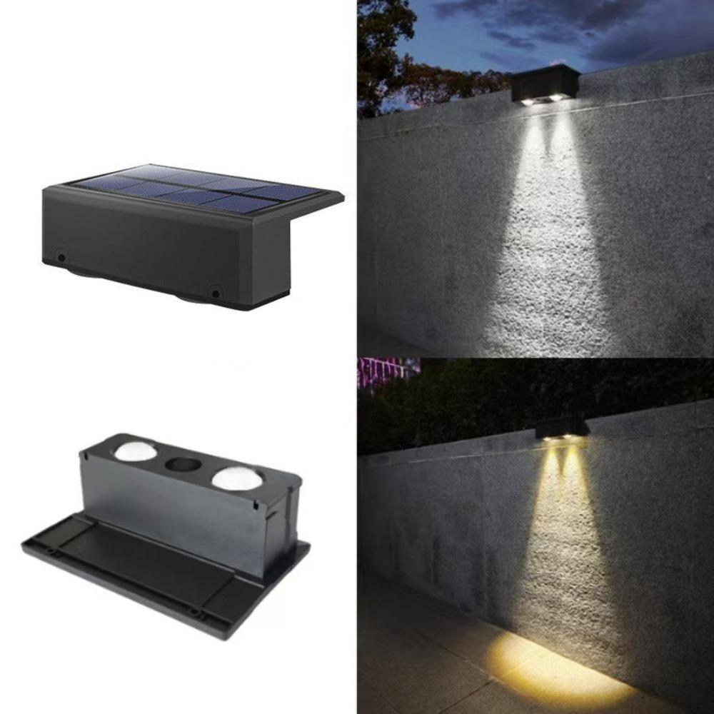 Energy Saving LED Solar Garden Lights Waterproof Wall Washer Light Outdoor Wall Lantern  House