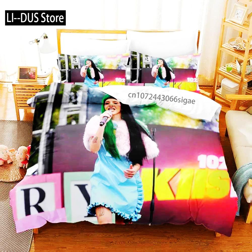 2024 Sexy Singer Bedding Set Twin Single Queen King Size Bedclothes Aldult Bed Linen For Boys Bedroom Duvet Cover Bed Set