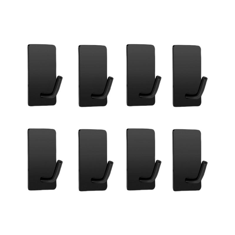 High Capacity Adhesive Holders for Bathroom Kitchen Rustproof Stainless Steel Wall Hangers Towel Organizers
