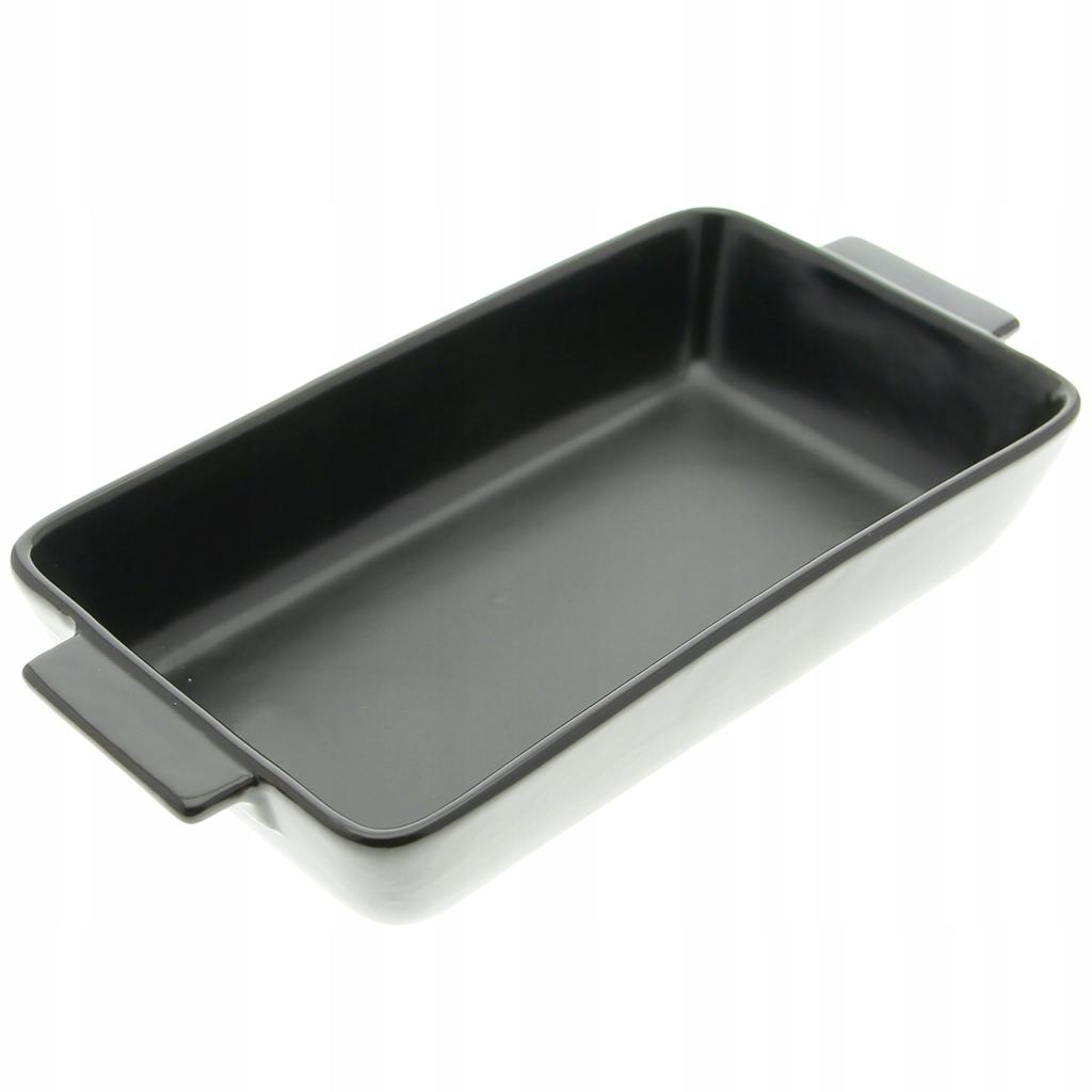 Baking Form Heat-Resistant Mold Black Porcelain Bowl 0.5 L