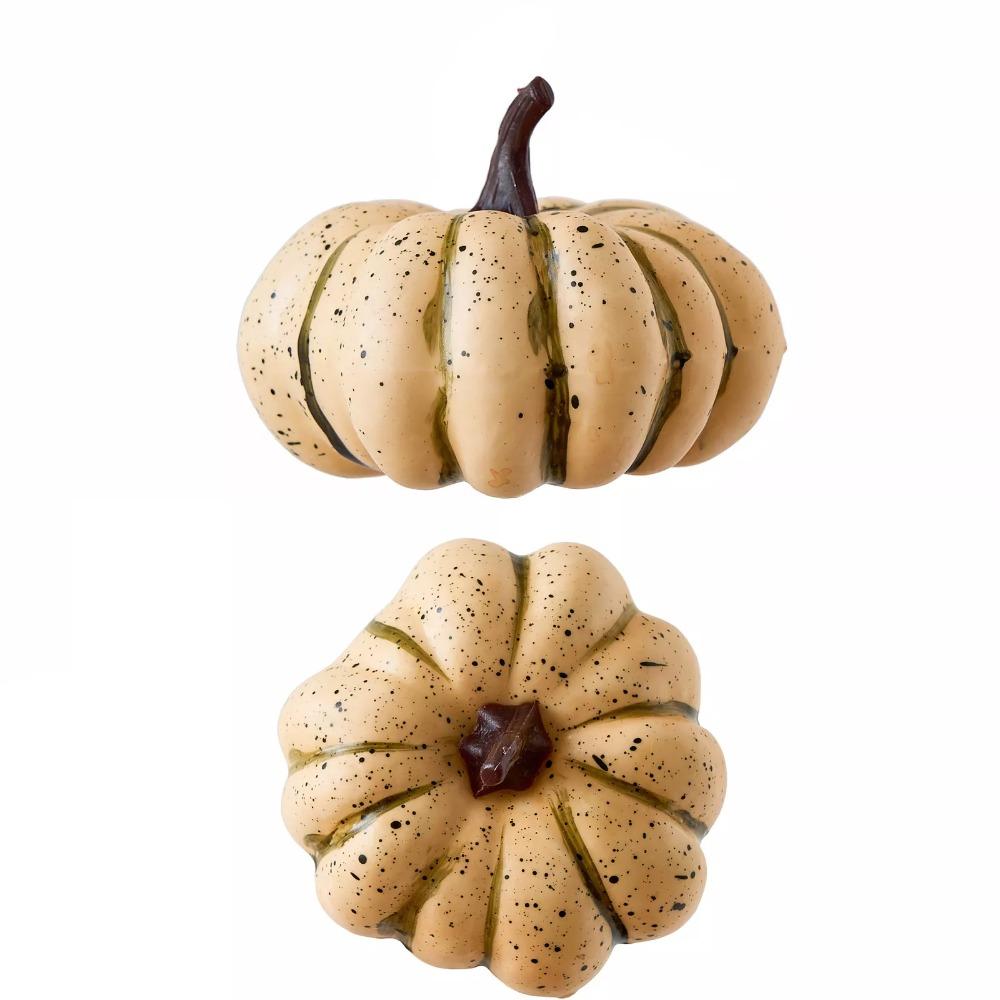 6PCS 1/9PCS Simulation Props Autumn Harvest Fake Pumpkin Thanksgiving Ornaments  Courtyard Display