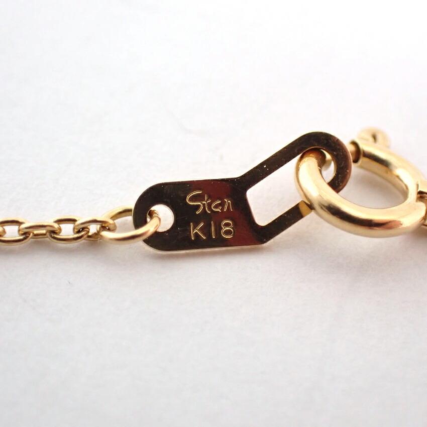 [Used] Star Jewelry/Star Jewelry K18 Diamond Initial: Y Necklace [g397-35]