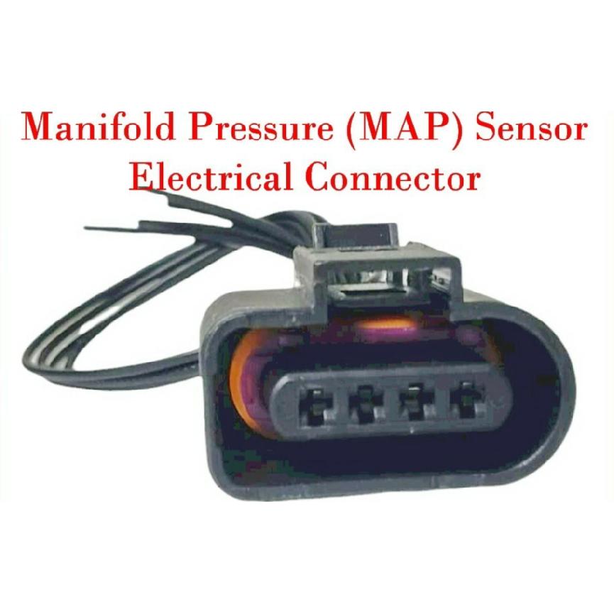 

Разъем датчика давления наддува турбокомпрессора Подходит для A8 TT Q7 VW Golf Jetta Passat Touareg