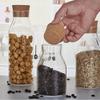 Barattoli in Vetro per Alimenti ZISIZ da 900 ml con Tappi in Sughero (2 pacchi)