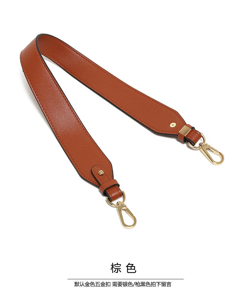 Acessórios de Bolsa Versáteis de Cor Cera de Abelha Ébano com Alça Larga de Ombro Único para Axila Compra Sólida