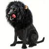 Lion Mane Wig with Ears for Dogs - Pet Costume Headgear for Halloween