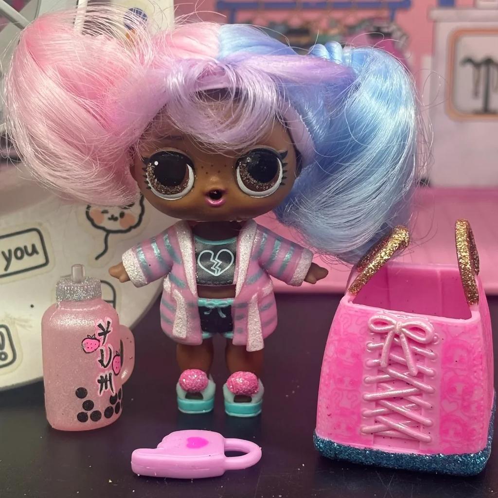 8CM LOL Doll Collectible Girl DIY Toy Doll Set Includes Doll Clothes, Shoes and Accessories Children's Birthday Gift