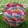 Mr Man Colorful Creatures Size 5 Soccer Ball,Indoor/Outdoor Suitable for Training Matches Tournaments Practice Games Perfect Gift for Fan