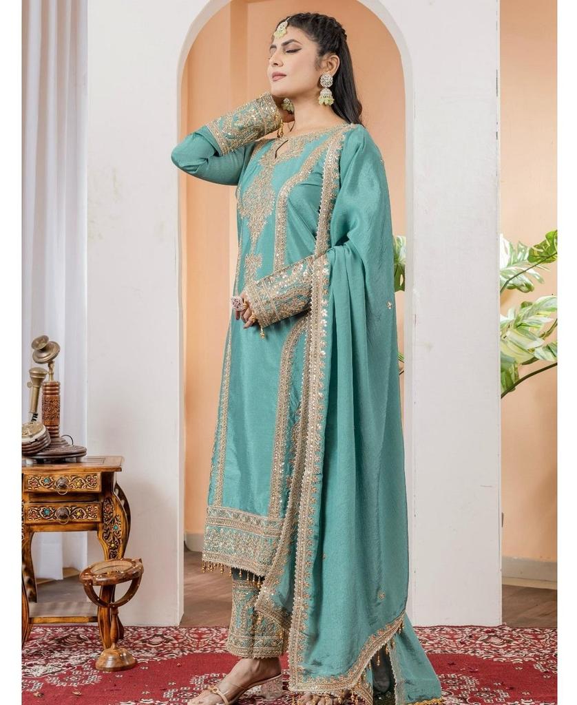 Indian Pakistani Designer Salwar Suit Dress Bollywood Women Salwar Kameez Kurti Party Wear