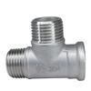 1/4" 3/8" 1/2" 3/4" 1" 1-1/4" 1-1/2" 2" Tee a T BSP Maschio Femmina Divisore a 3 Vie Raccordo Tubo in Acciaio Inossidabile 304 Connettore Acqua Gas