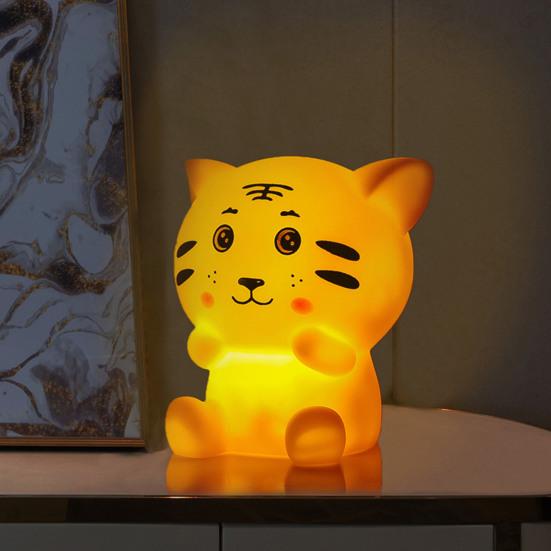 Tiger Night Light Endurance Decorative Kids Gift Bright Toddler Nursery Lamp for Kids