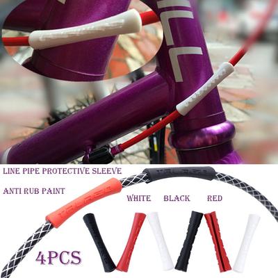 Rubber Mountain Bike Ultralight Anti Scratch Shift Brake Line Pipe Sleeve Bicycle Cable Protector