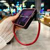 Samsung Z Flip7 Sheepskin Texture Case - Drop-Proof, Anti-Scratch PC with Anti-Lost Lanyard