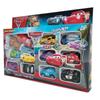 Set da 12 pezzi Disney Pixar Cars Saetta McQueen Jackson Storm Carl Attrezzi Giocattolo Auto a Retromarcia in PVC per Bambini Set Regalo Festival **&