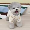 Mode Bärenprint Hunde Jumpsuits Weiches Fleece Haustier Overalls Katzen Pyjamas Winter Warm Yorkshire Kostüm Hundekleidung