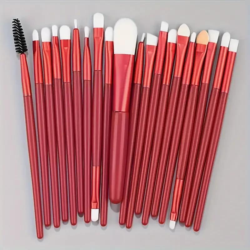 8Pcs-20Pcs Makeup Brushes Set Soft Fluffy Eyeshadow Brush Detail Concealer Blush Loose Powder Foundation Highlighter Beauty Tool