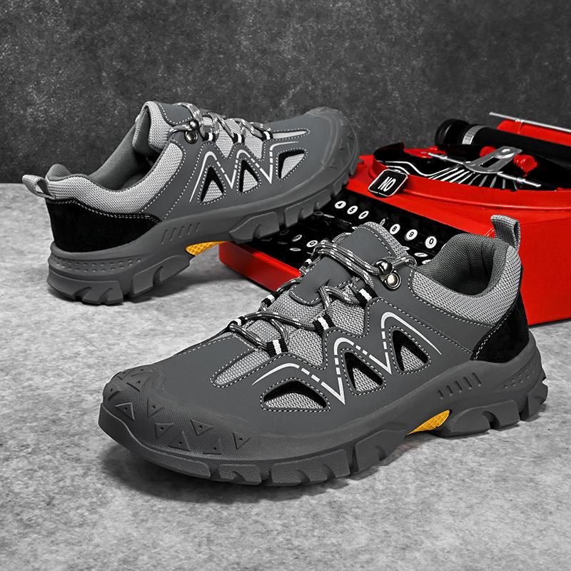 Fashion Non-Slip Male Sneakers Summer Casual Leather Shoes for Men Leisure Walk Treking Footwear Versatile Sports Shoes Travel Trainers