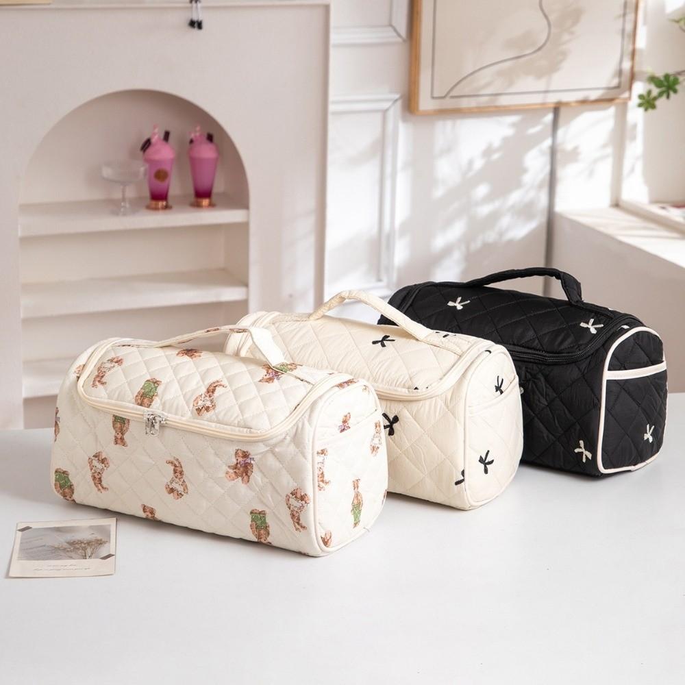 Large Capacity Travel Cosmetic Bag Shockproof Women Toilet Wash Bag Hair Care Accessories