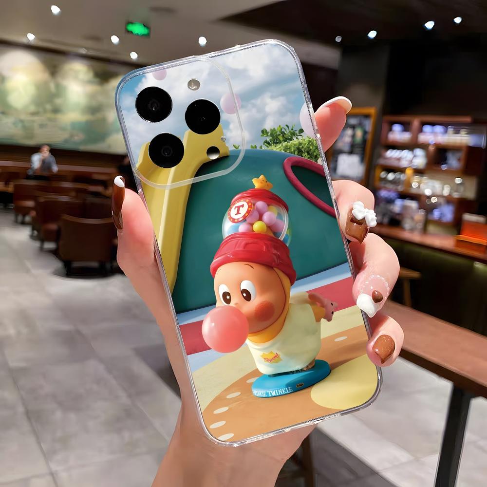 My T-twinkle Twinkle Phone Case For IPhone 17 Air 16 E 15 14 8 7 Plus 13 12 Mini 11 Pro Max Anti Transparent Drop Cover