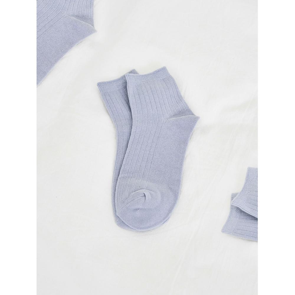 DaiSo Rib Damen S Kurze Socke Farbe C