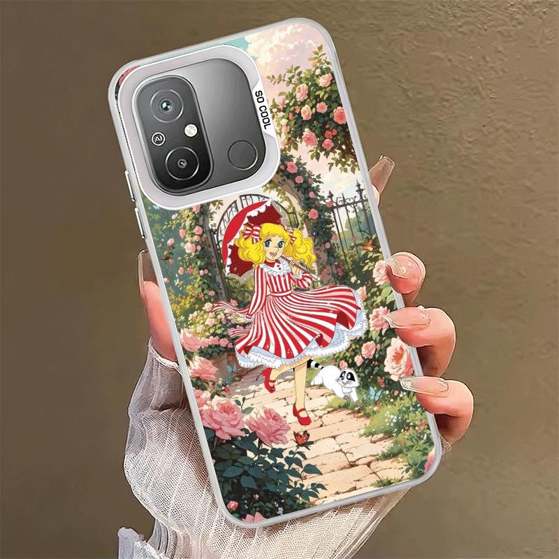 Anime Candy Candy Shockproof Phone Case for Xiaomi Poco X7 X6 X5 X3 Pro F7 Ultra M8 Redmi 15C 15 14C 13C 12C 10C 13 12 10